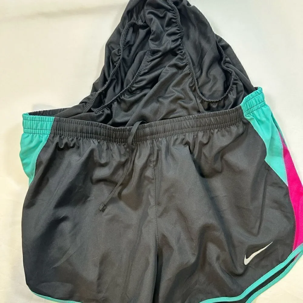 NWT NIKE Women’s Athletic Running Training Black Pink Short Lining - Size XS